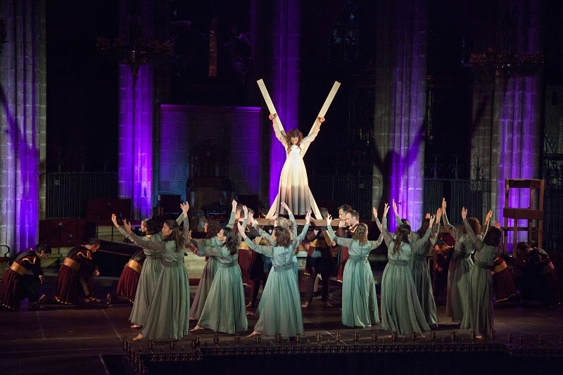 Eulàlia: un muntatge innovador per la patrona tradicional