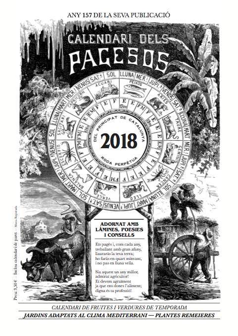 Calendari dels Pagesos, viure avui amb la saviesa del passat