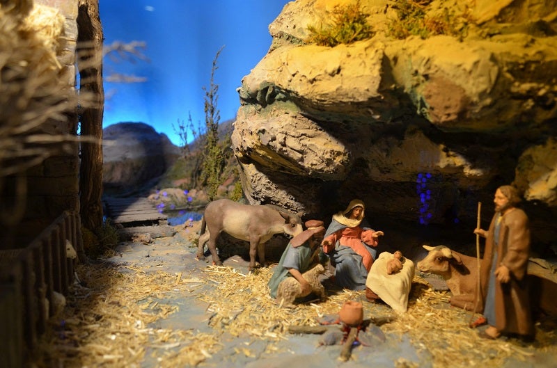 Exposició de diorames de pessebres a La Casa dels Entremesos