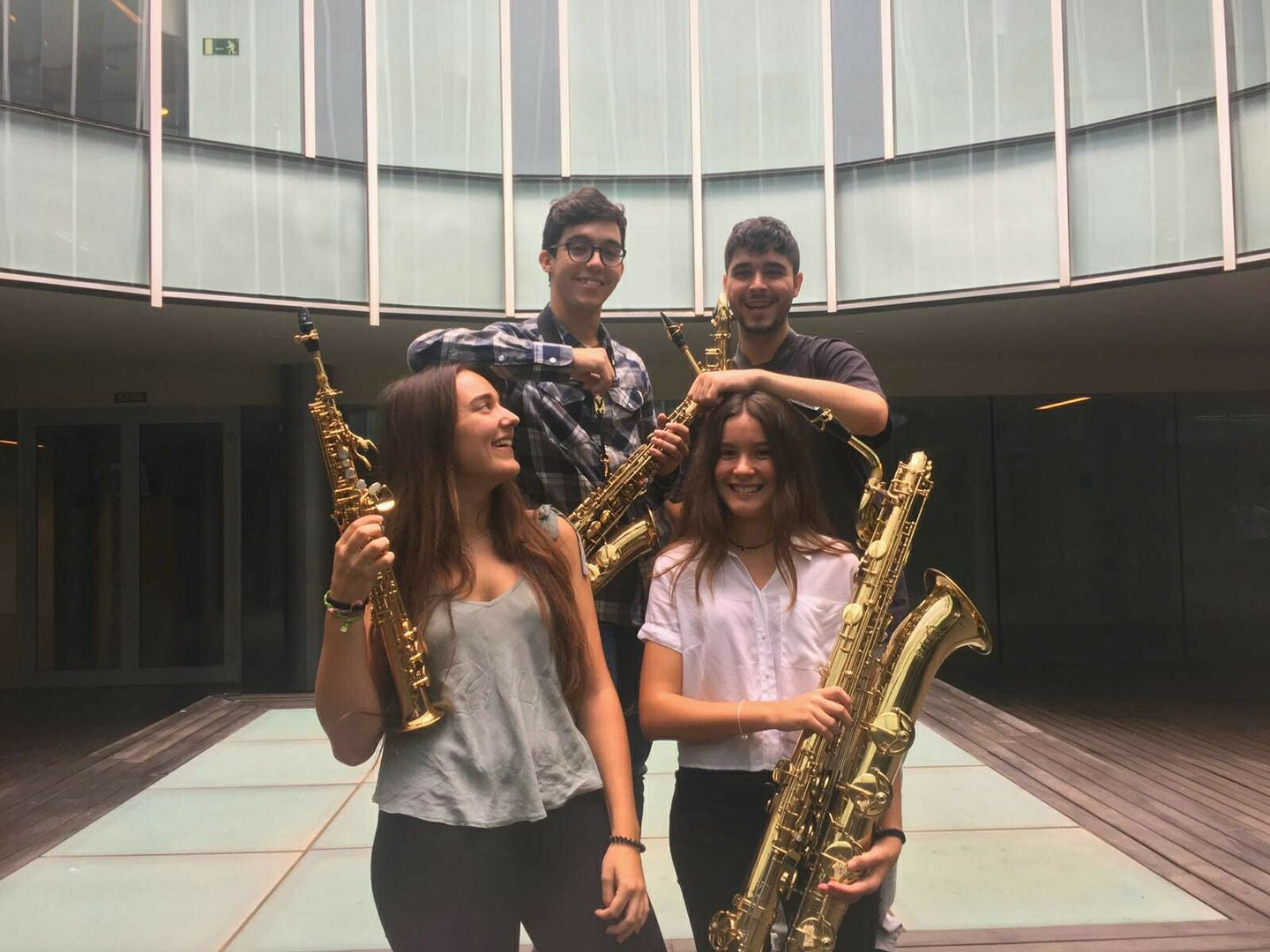 Kabel Quartet, quatre saxos que sorprendran Potries