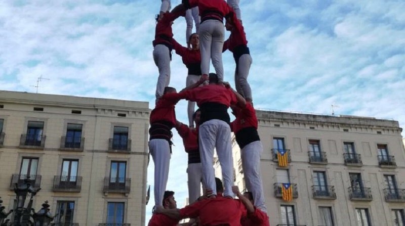 Polèmica pel despenjament d'una enxaneta a les Festes de Santa Eulàlia