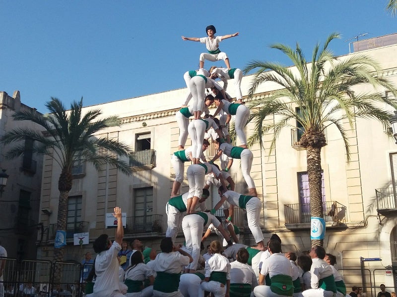 Creativitat, espectacle i reivindicació en la 17a Trobada Nacional de Falcons