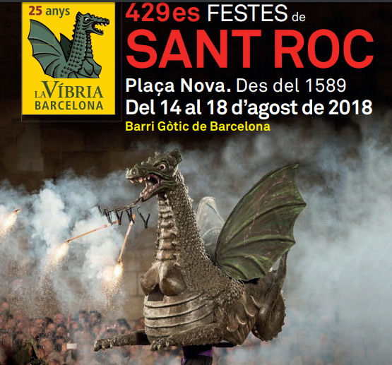 Cartell de les 429es Festes de Sant Roc