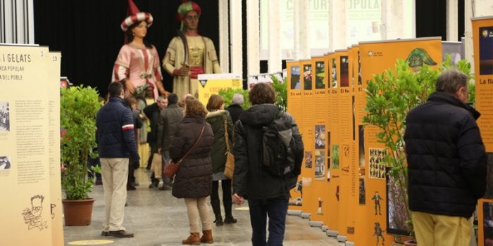 Les jornades Som Cultura Popular es van celebrar a la Fàbrica Fabra i Coats de Sant Andreu entre el 25 i 28 de gener de 2018