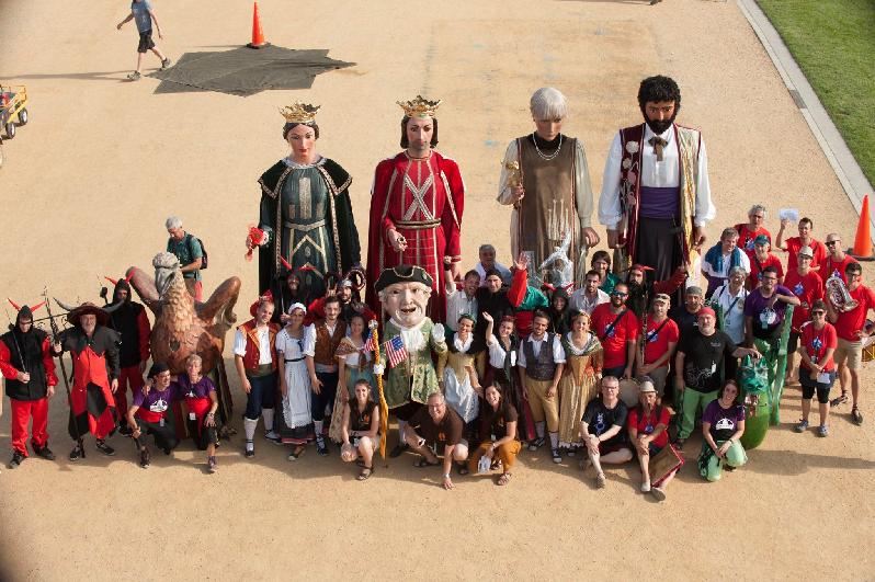 Una mostra de la delegació catalana a l'Smithsonian Folklife de Washington