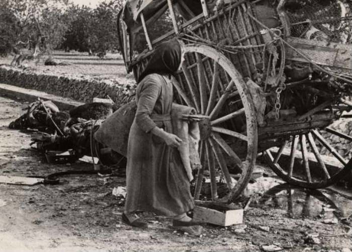 Fotografia d'arxiu de la Guerra Civil en l'Ebre.