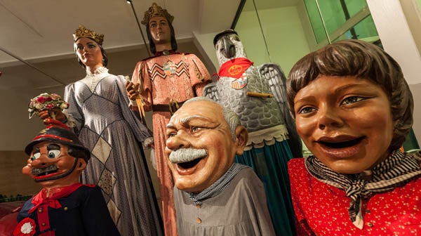 Figures del Centre d'Imatgeria Festiva de Sant Martí (Barcelona)