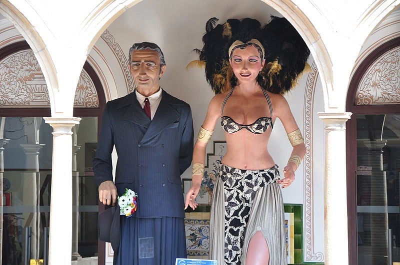 Imatge dels Gegants del Poble Sec