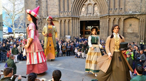 Festes de Sant Josep Oriol al barri del Pi de Barcelona