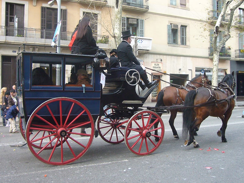 Celebració dels Tres Tombs a Barcelona