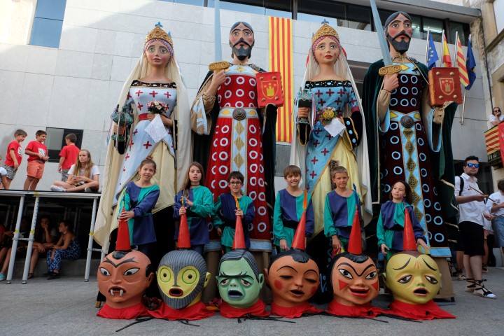 Gegants i capgrossos de Castellterçol.