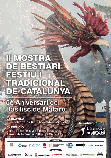 Mataró celebra el cinquè aniversari del Basilisc