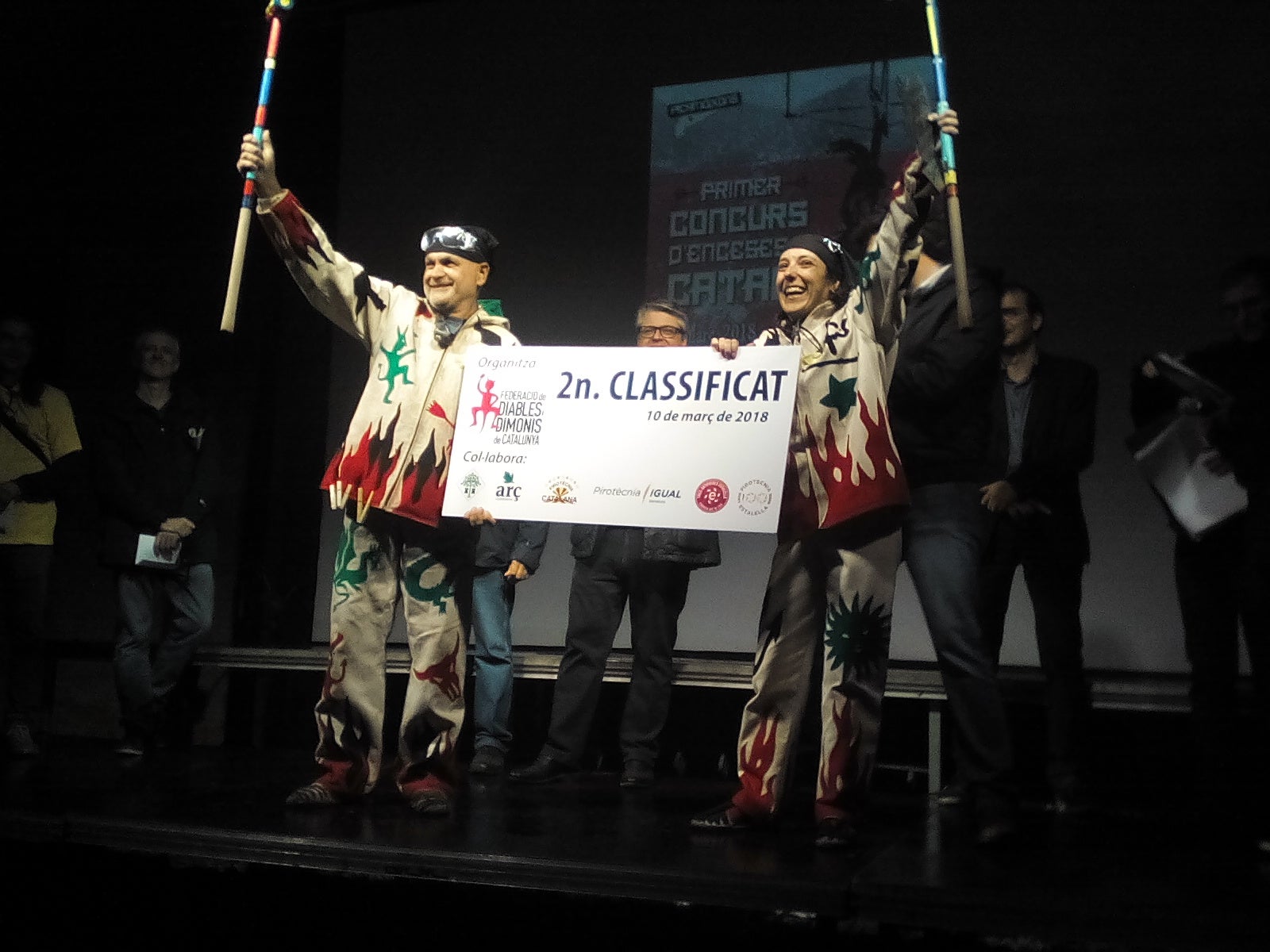 La colla de Diables de Riudoms, guanyadora de la passada edició del concurs, serà l'actual amfitriona.