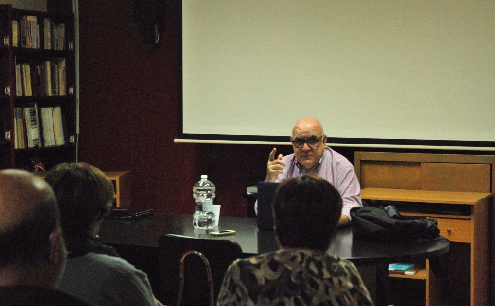 Manuel Delgado ha estat el primer conferenciant del nou cicle 'La conferència de l'Ens