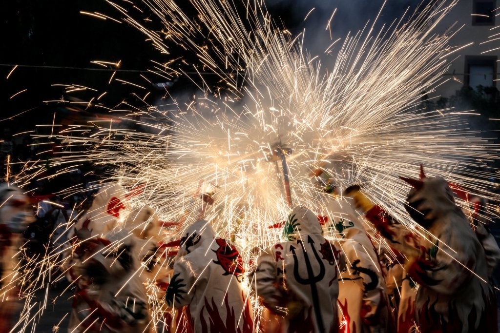 La colla de diables de Riudoms seran els amfitrions del concurs