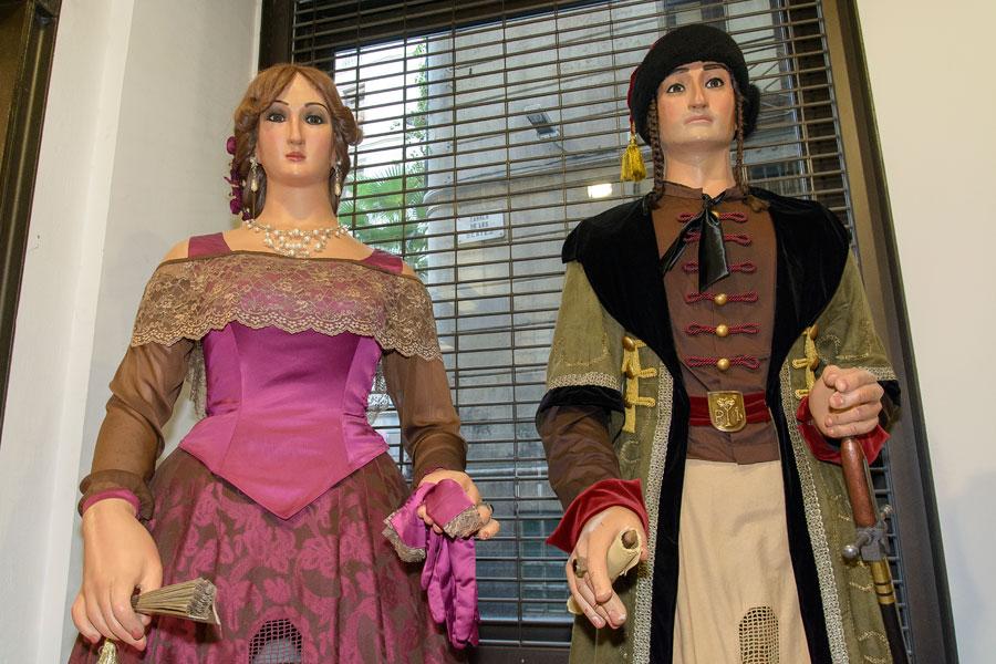 Un recorregut per la història dels Gegants Petits del Pi a la Casa dels Entremesos