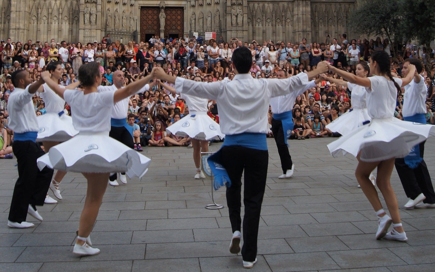 La colla Mare Nostrum és una de les referents de la sardana esportiva a Catalunya