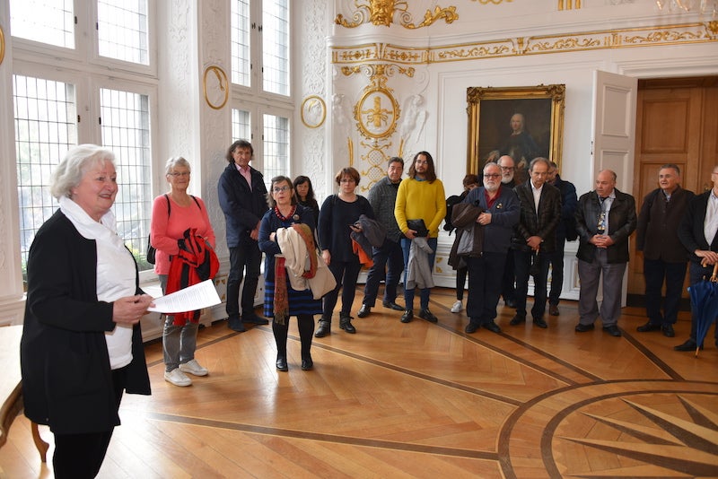 Recepció institucional al Consistori d'Aachen