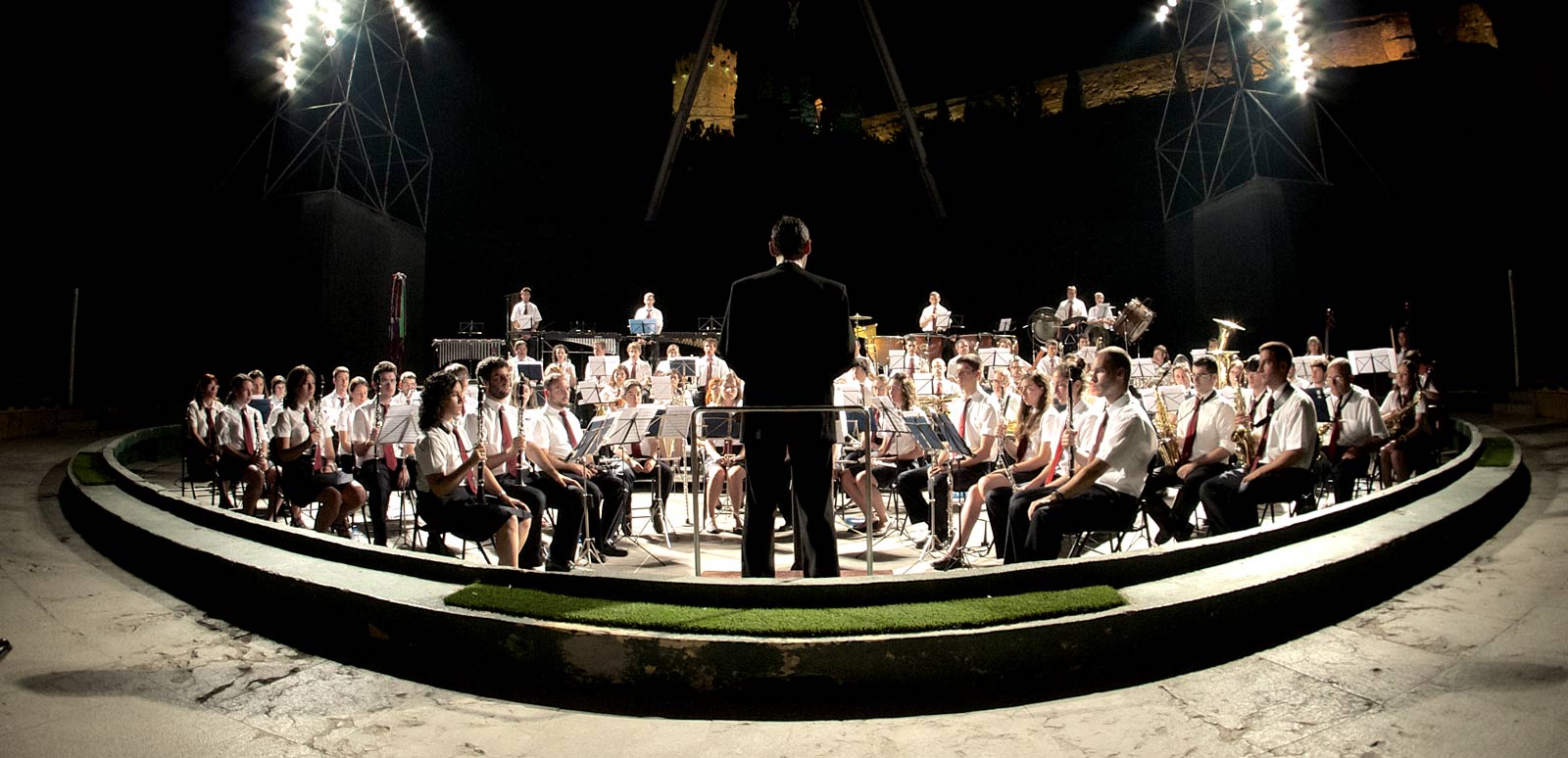 La Banda de la Unió Musical de Tarragona (BUMPT).