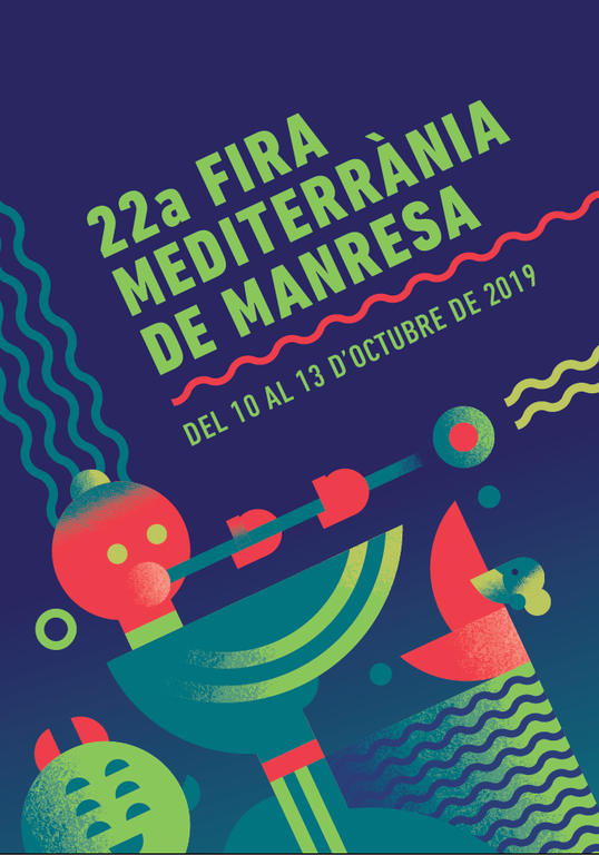 Imatge promocional de la Fira Mediterrània de Manresa 2019