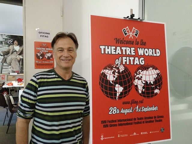 Martí Peraferrer, en una imatge de la presentació del 18a edició del FITAG
