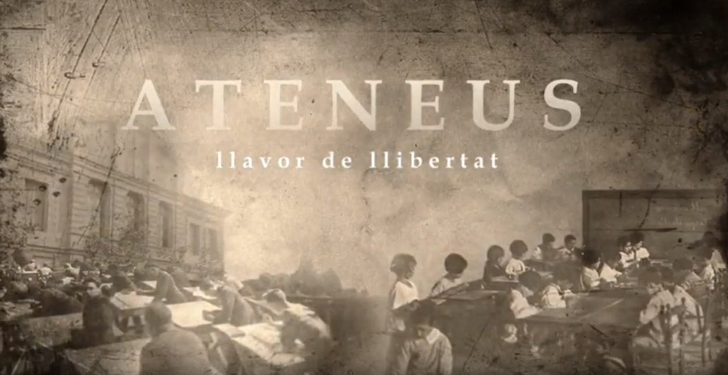 ‘Ateneus: llavor de llibertat’, un documental que posa en valor el seu impacte social