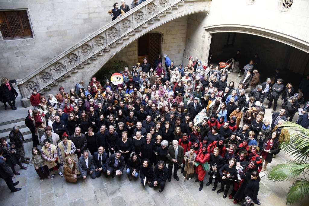 Els Pastorets es van representar al Palau l'any 2016