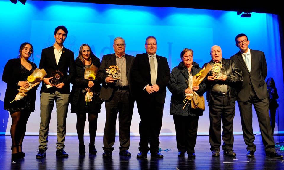 Els guardonats en els Premis Adifolk de l'Any 2019