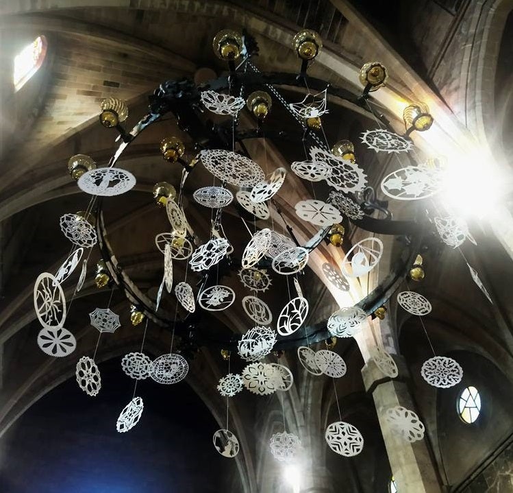 Les neules simbolitzaven el cel estrellat