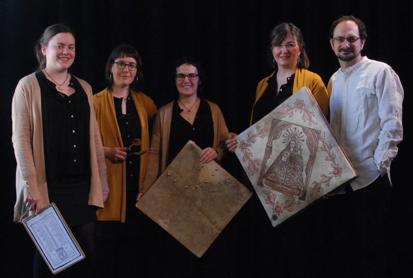 Imatge del grup polifònic Tornaveus