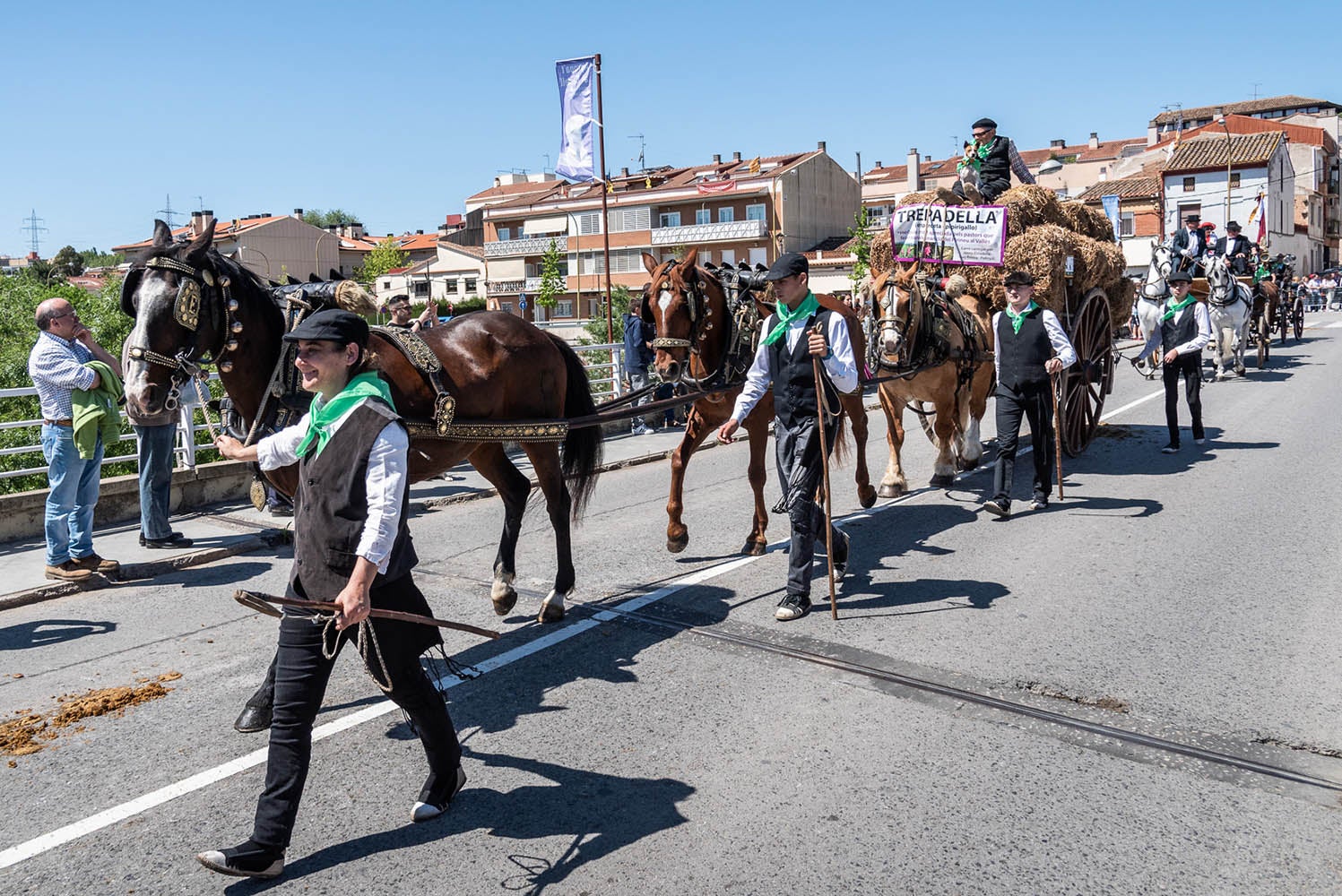La festa dels Tres Tombs, amb prop de 90 passades, és una de les més multitudinàries de Catalunya.