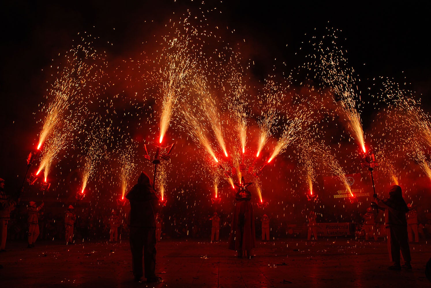 El 2n Concurs Nacional d’Enceses, celebrat a Riudoms, va reunir prop de 500 diables 1500 espectadors.
