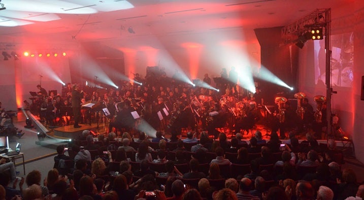 La Unió Filharmònica d'Amposta va retre homenatge a The Alan Parsons Project l'any 2016.