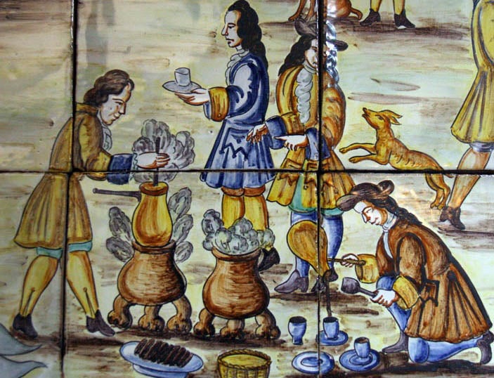 El baró de Maldà era un entusiasta del menjar i de la xocolata desfeta.