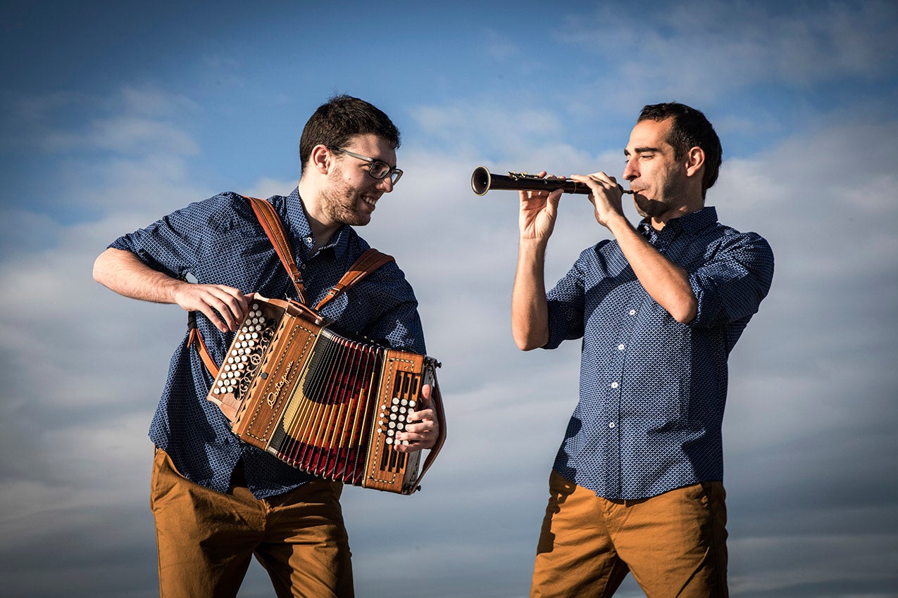 Marçal Ramon i Ivó Jordà, integrants de Criatures.