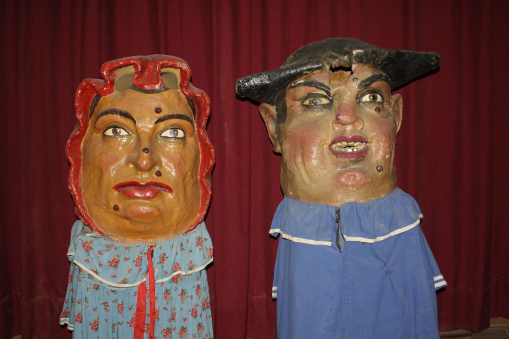 La parella de “nanos” de Montblanc original, de finals del segle XIX