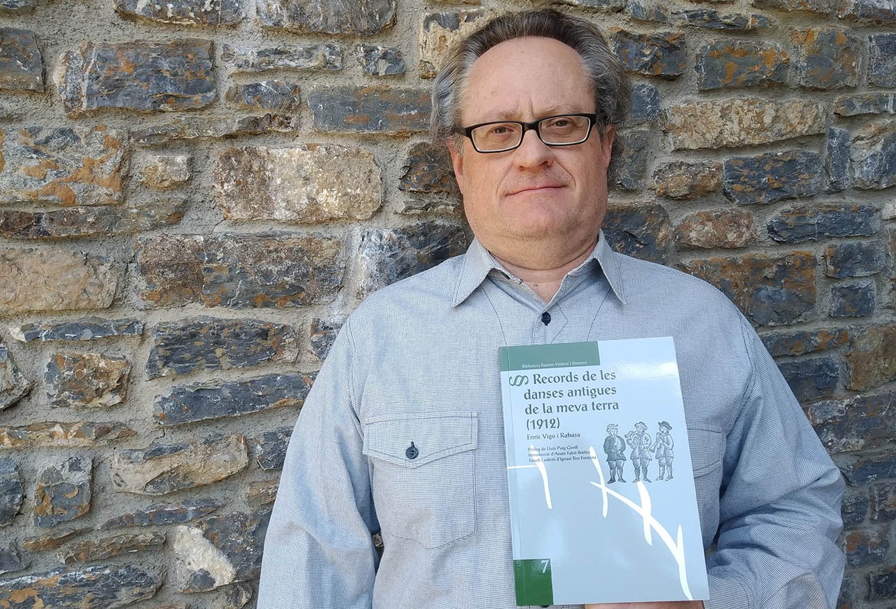 Ignasi Ros ha transcrit i editat el manuscrit d'Enric Vigo