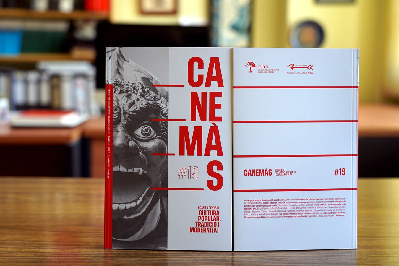 Surt nou número de la revista ‘Canemàs’, amb format i disseny renovats