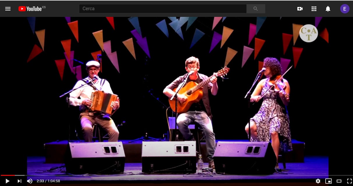 El Tradicionàrius va celebrar Sant Joan amb una (TELE) Revetlla Folk al CAT