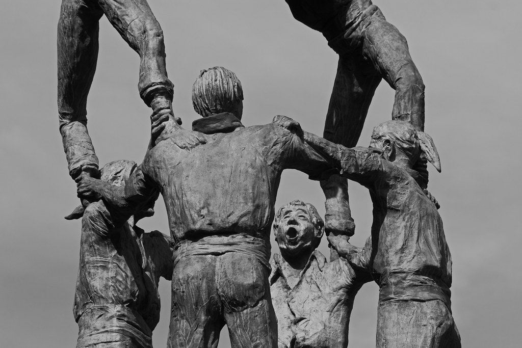 Imatge de monument als castellers de Tarragona