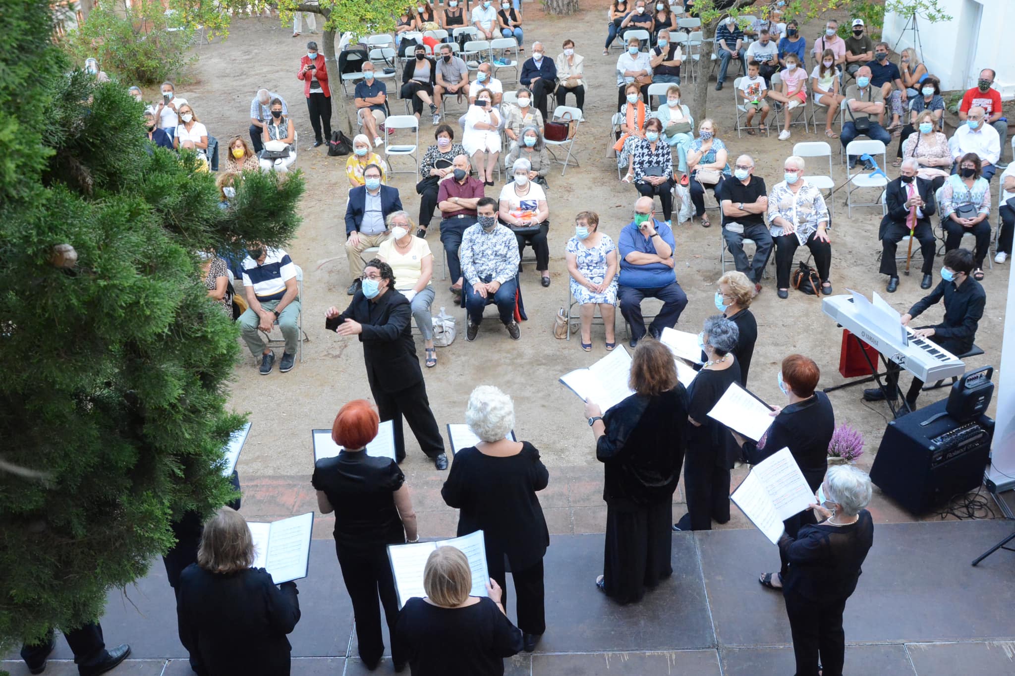 Celebración de la 9a Mostra de Cors de Clavé el passat 19 de setembre