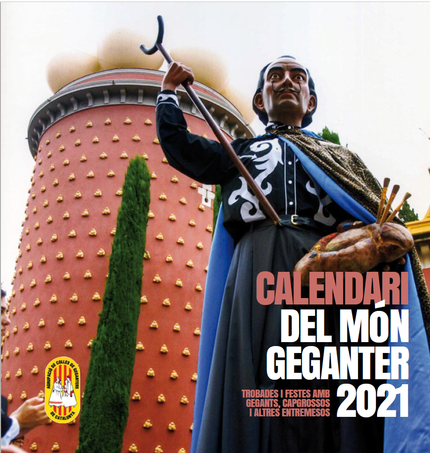 Portada del Calendari del Món Geganter 2021