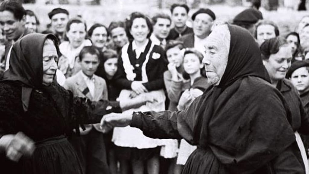 Imatge històrica de la jota a Tortosa