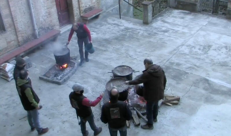 Per la diada de Santa Llúcia, Gelida ja va celebrar la tradicional escudella amb restriccions