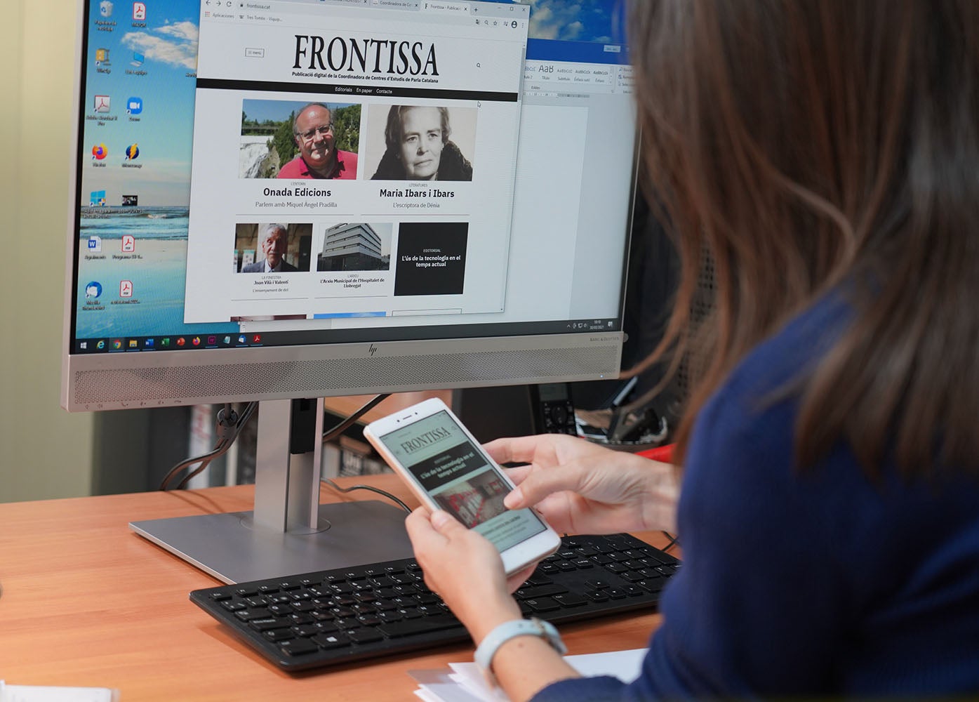 Frontissa, la revista dels centres d’estudis, es fa digital