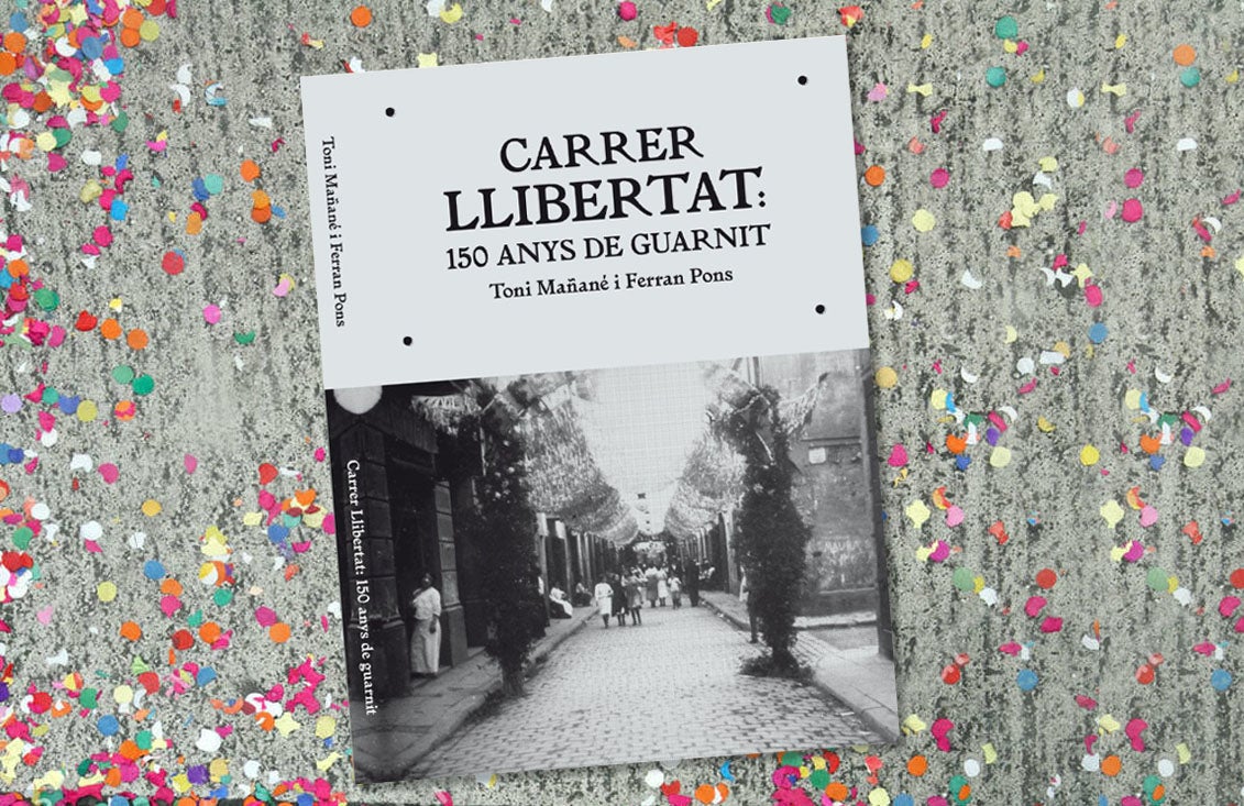 El llibre indaga en la història del primer carrer guarnit de fer festa major a Gràcia