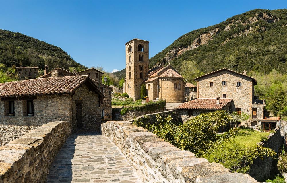 L'església de Sant Cristòfol de Beget