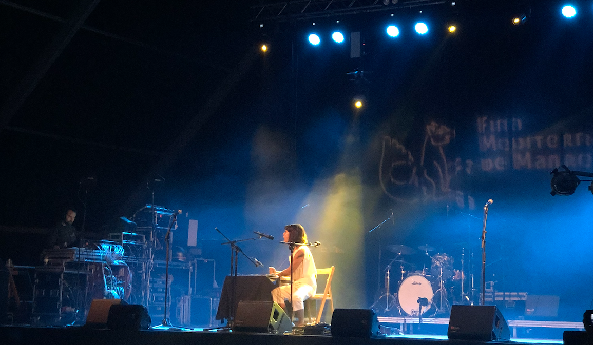 Actuació de Mar Grimalt a la Fira Mediterrània de Manresa