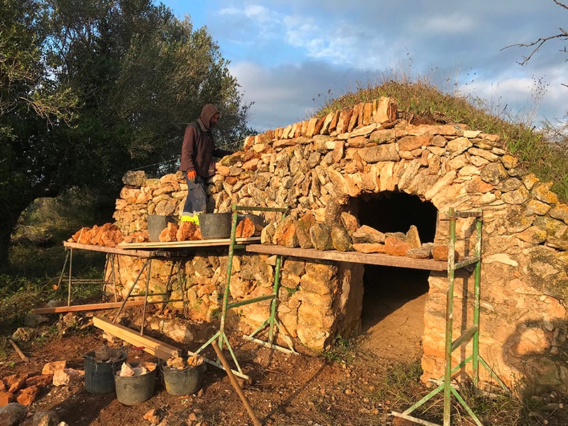 Taller de construcció de marges a Rodonyà (Tarragona), una de les propostes de la Setmana