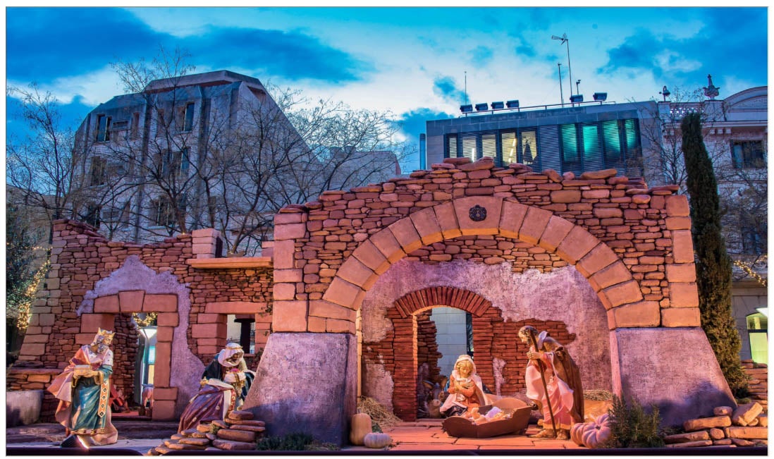 Naixement Monumental, de l'Agrupació de Pessebristes de Sabadell